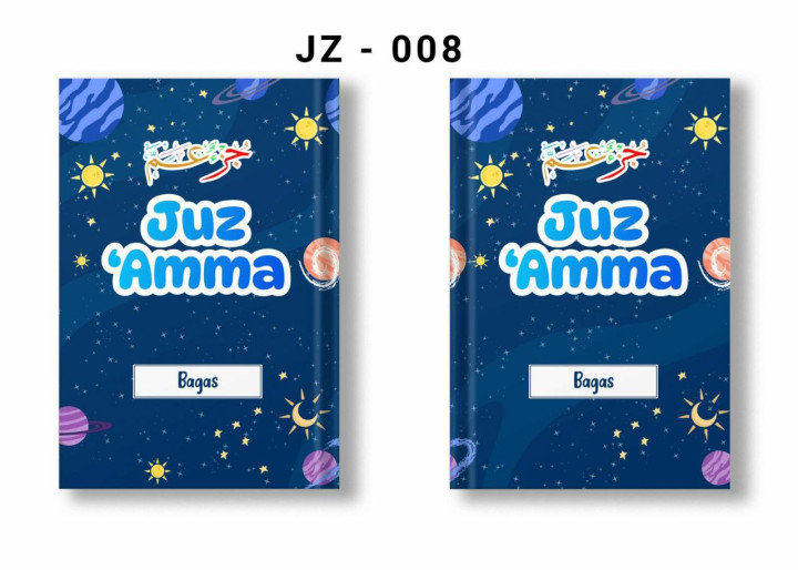 PO JUZ AMMA TAJWID WARNA 7IN1 CUSTOM NAME