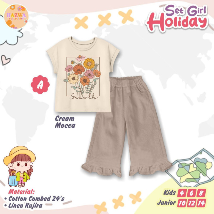 PO SET GIRL HOLIDAY BY HAZWA