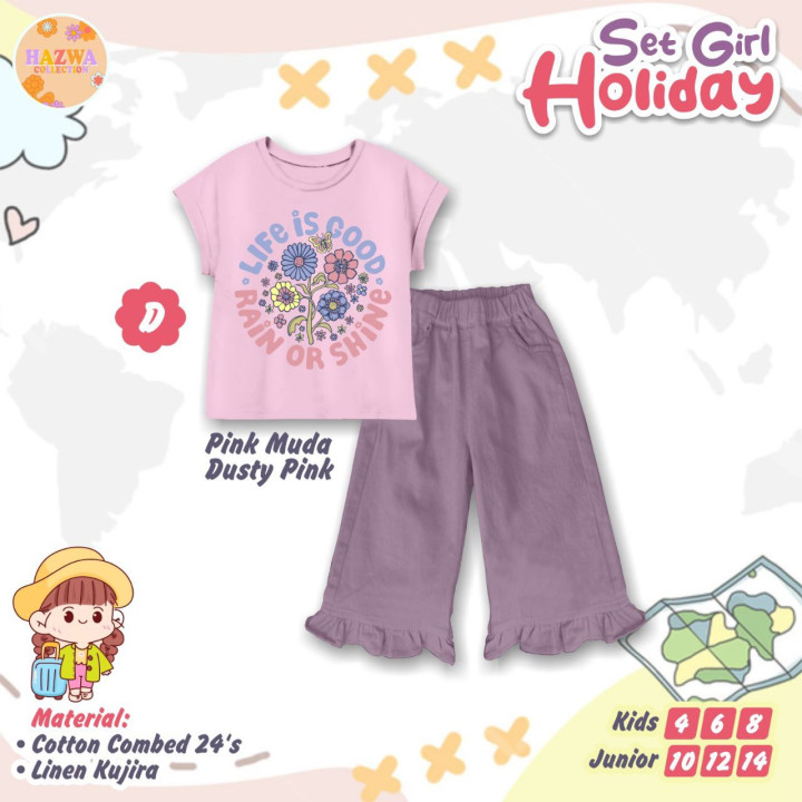 PO SET GIRL HOLIDAY BY HAZWA