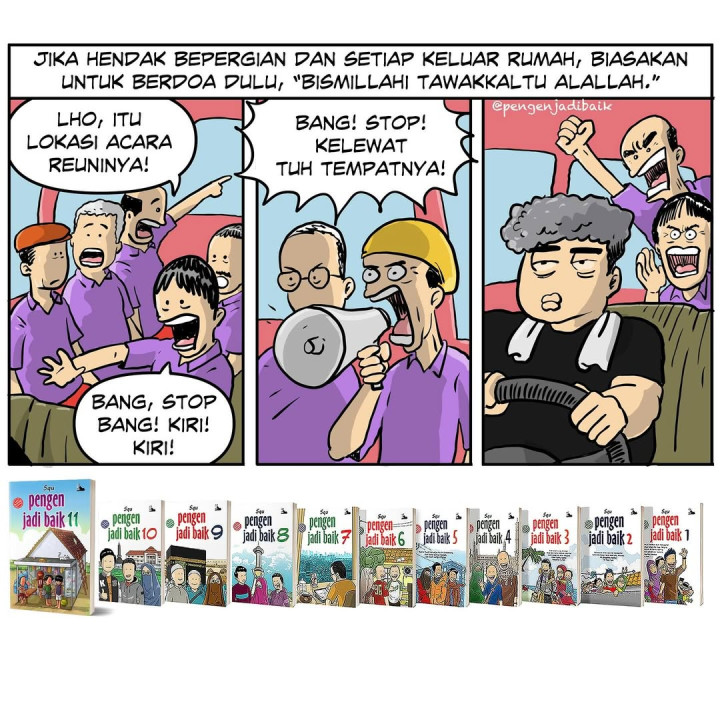 PO KOMIK PENGEN JADI BAIK SERIES 2025