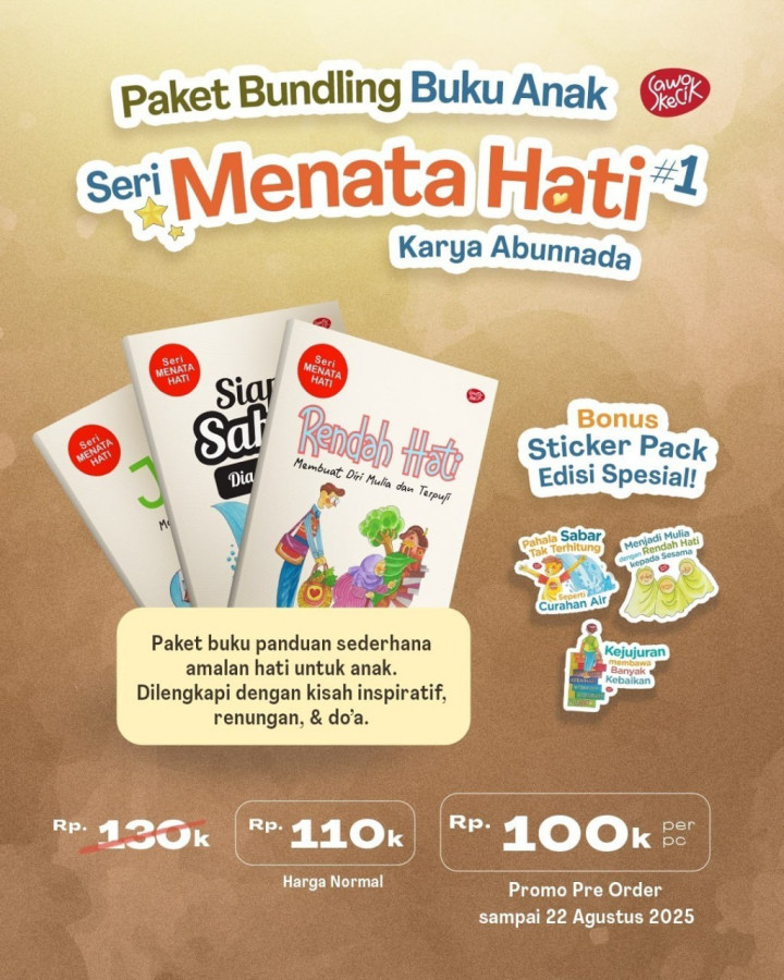 BUKU SERI MENATA HATI SAWO KECIK