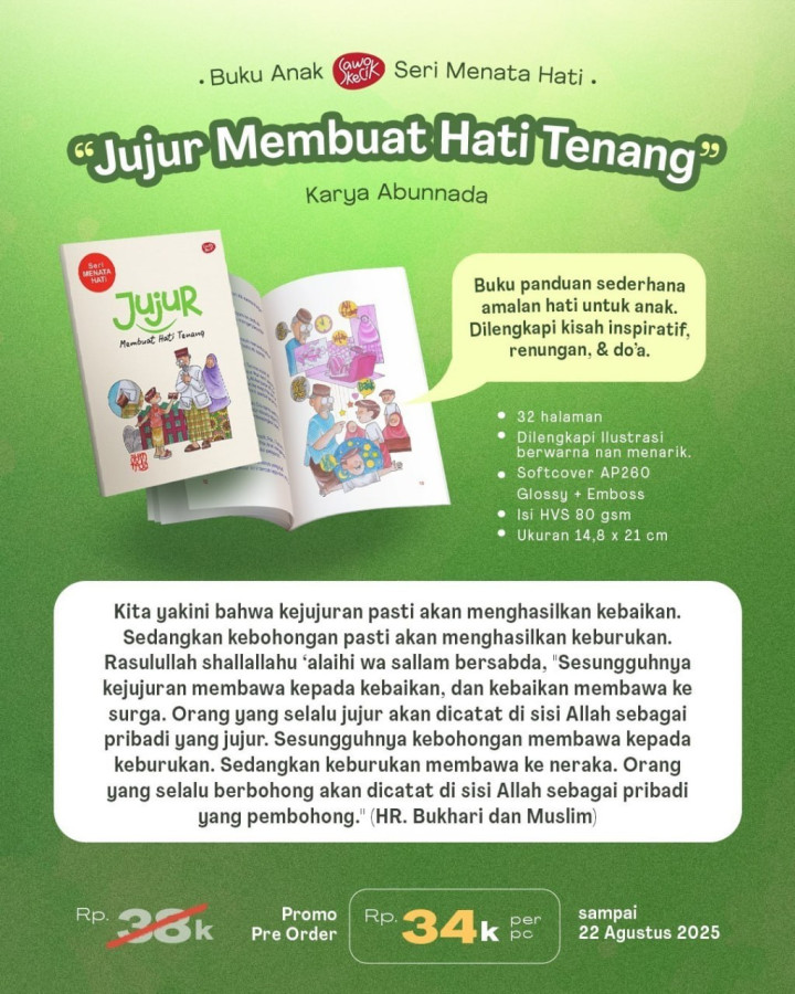 BUKU SERI MENATA HATI SAWO KECIK