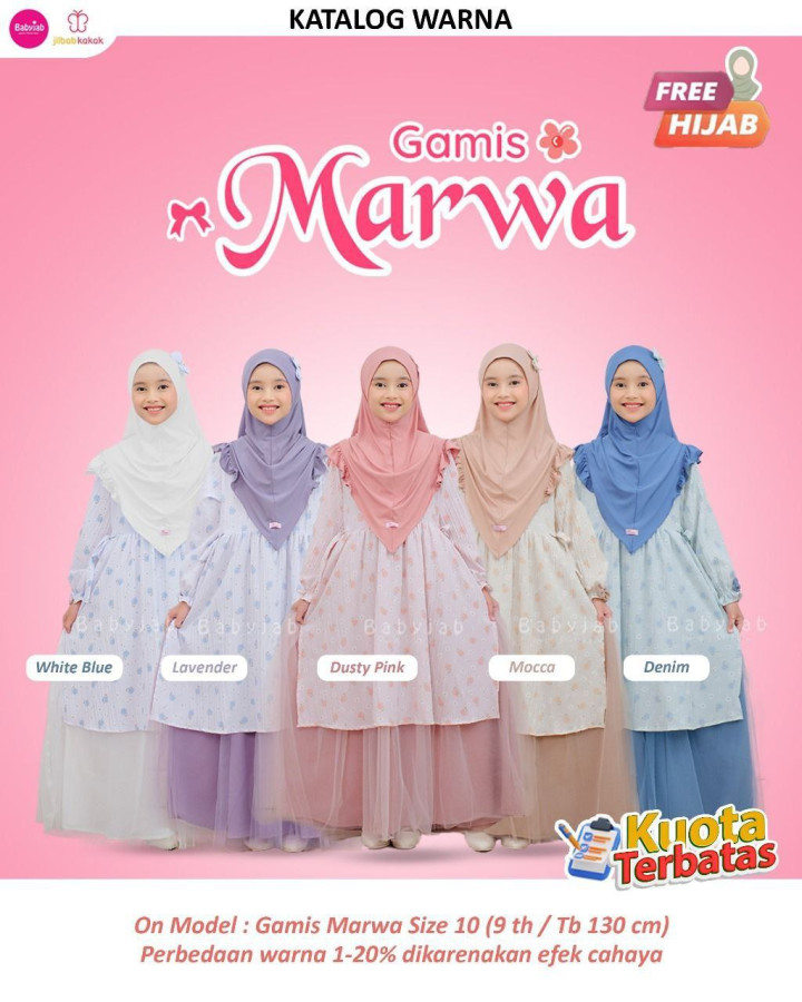 OPEN PO GAMIS MARWA BY BABYJAB