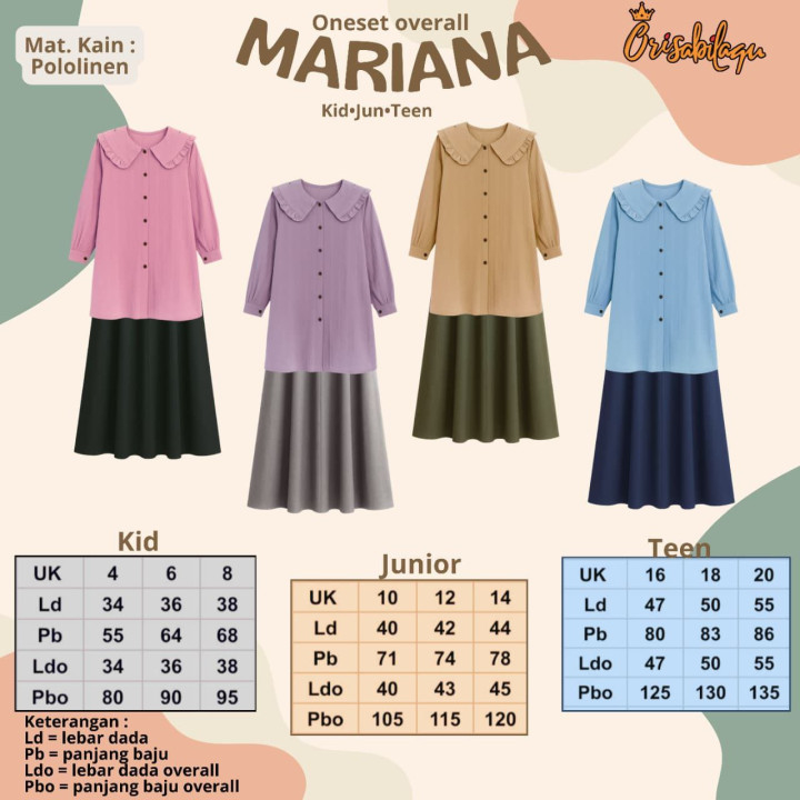 PO ONESET OVERALL MARIANA BY ORISABILAQU