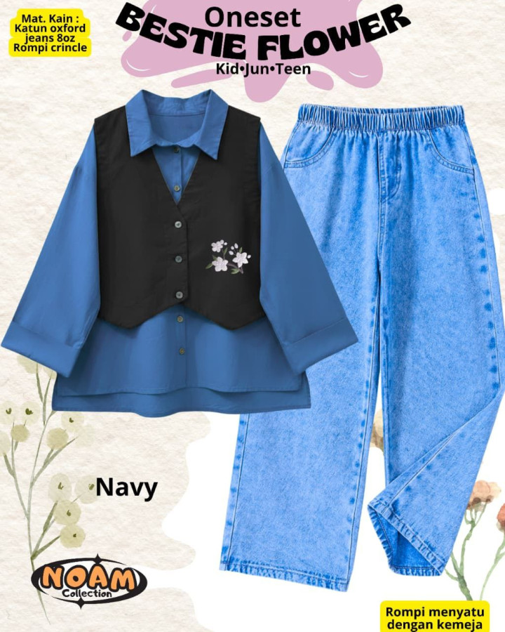 PO ONESET BESTIE FLOWER BY NOAM