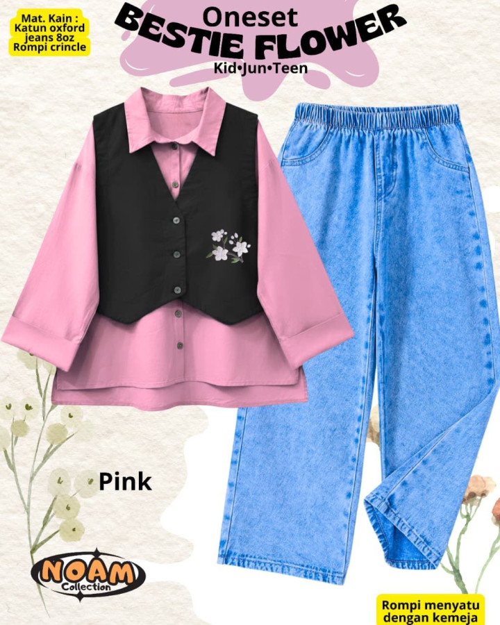 PO ONESET BESTIE FLOWER BY NOAM