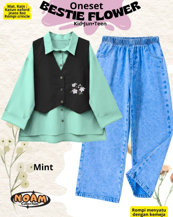 PO ONESET BESTIE FLOWER BY NOAM