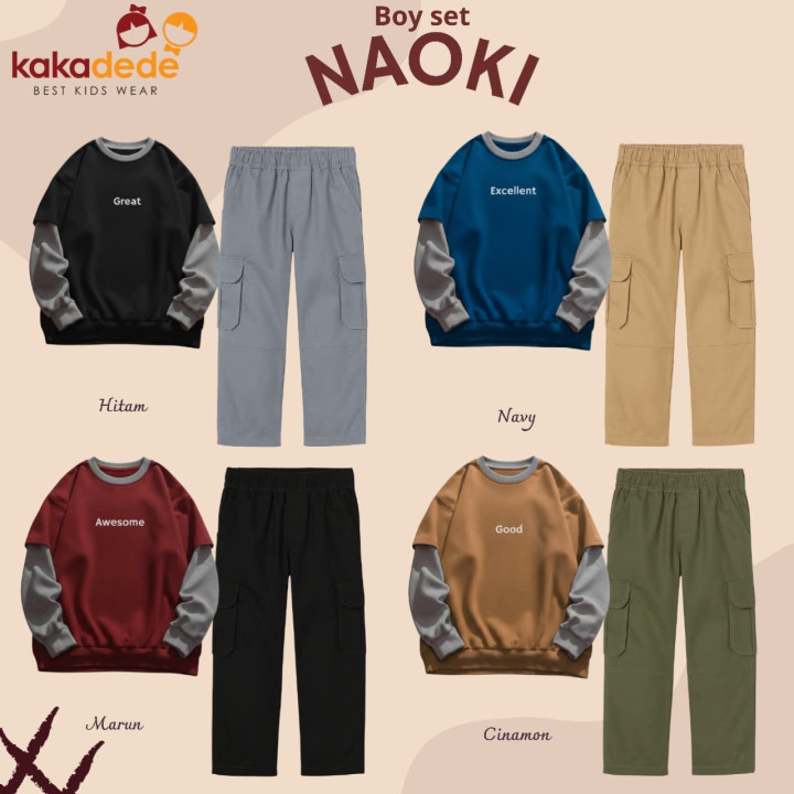 PO BOY SET NAOKI BY KAKADEDE