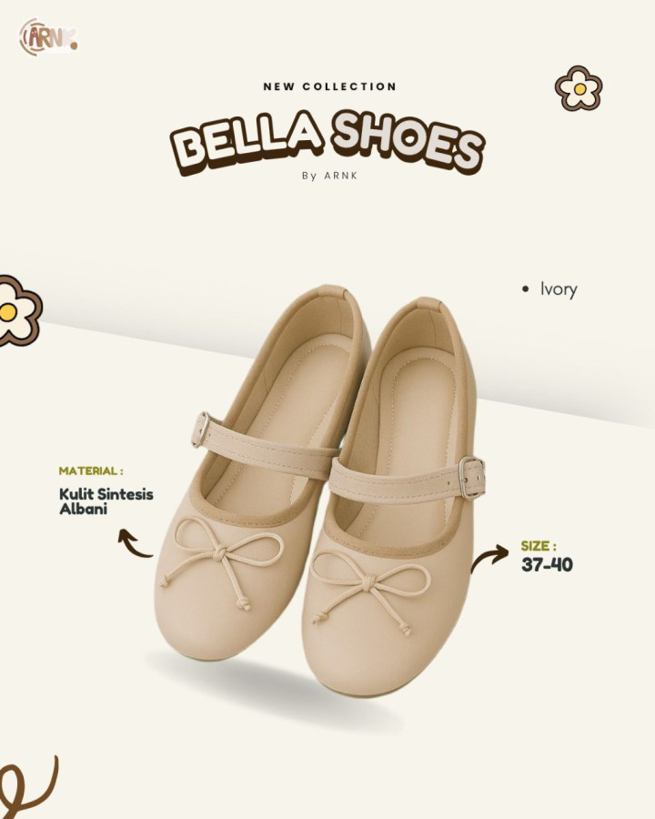 PO BELLEA SHOES BY ARNK