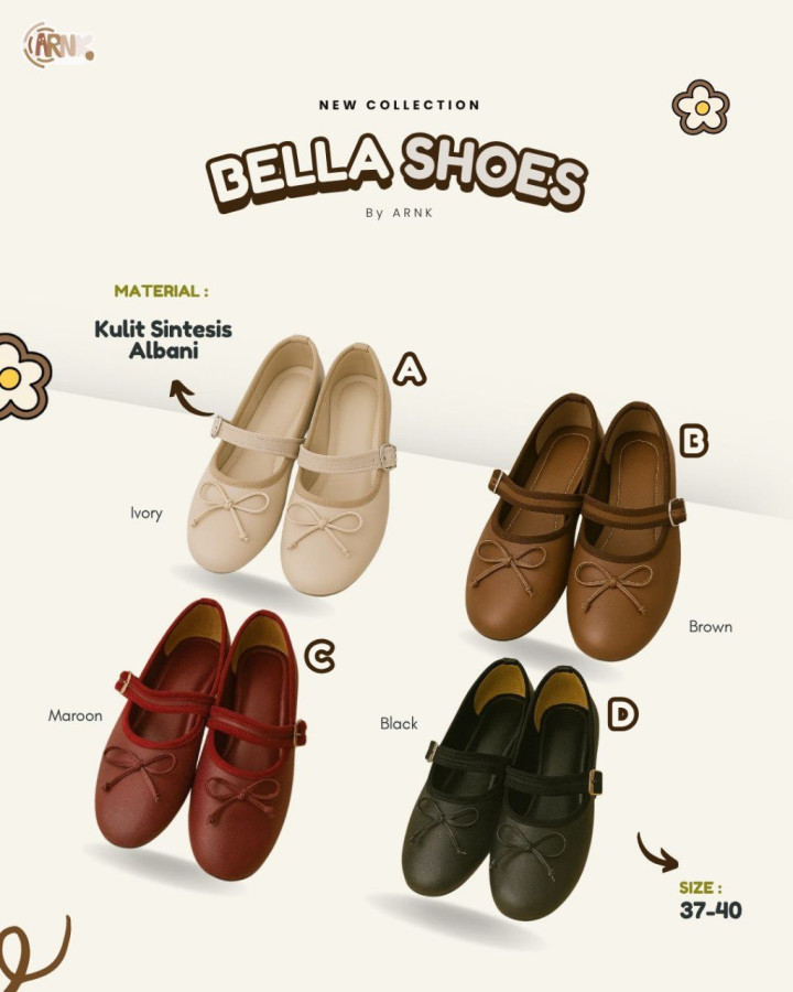 PO BELLEA SHOES BY ARNK
