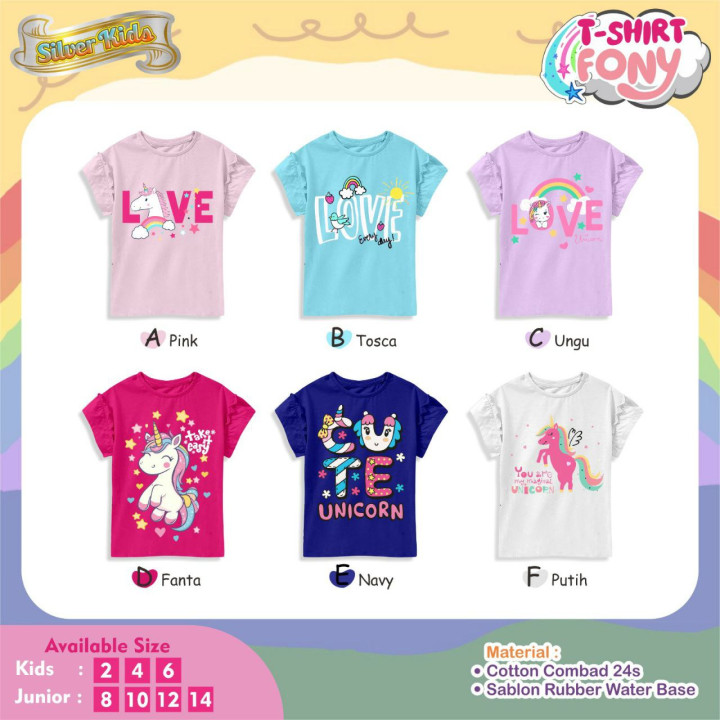 PO TSHIRT FONY BY SILVER KIDS