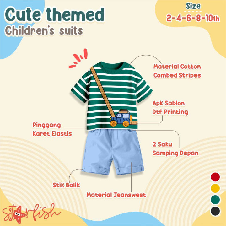 PO CUTE THEMED SUITS BY STARFISH