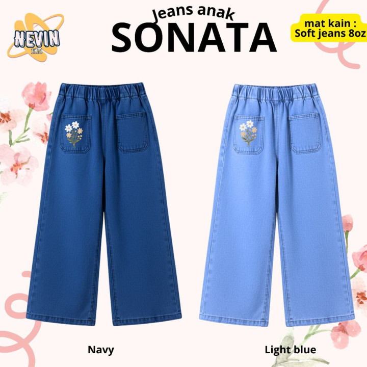 PO SONATA KULOT JEANS (JUN DAN TEEN)  BY NEVIN