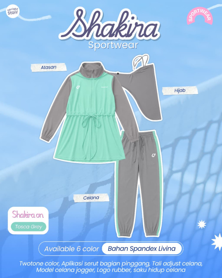 PO SHAKIRA SPORTWEAR BY UPRIGHT