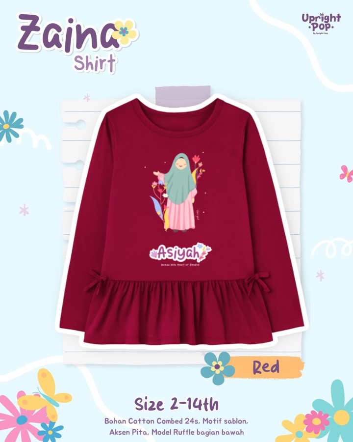 PO ZAINA SHIRT BY UPRIGHT POP
