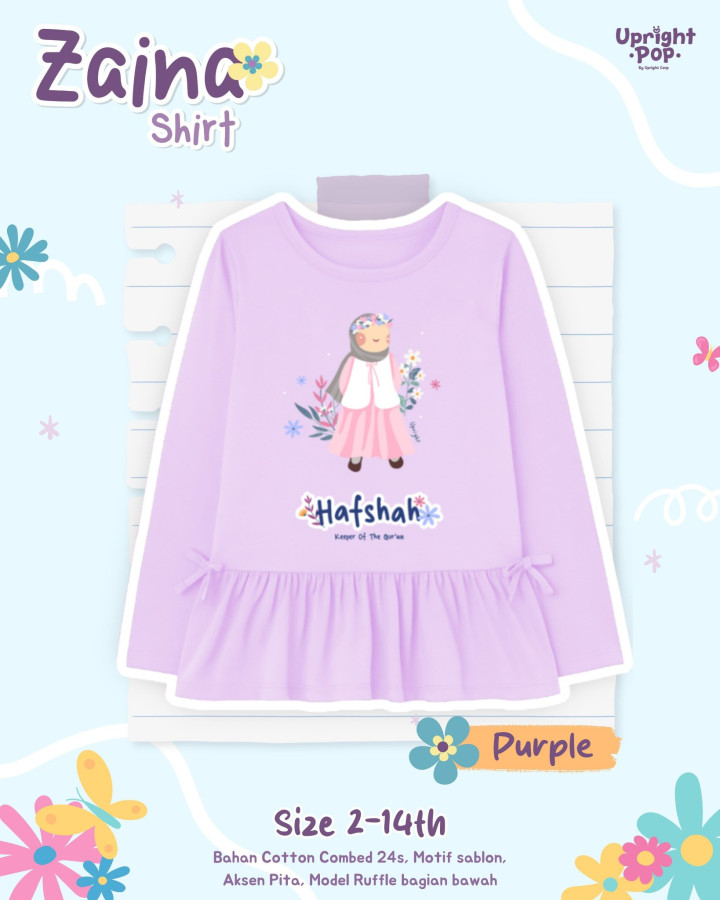 PO ZAINA SHIRT BY UPRIGHT POP