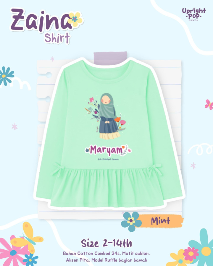 PO ZAINA SHIRT BY UPRIGHT POP