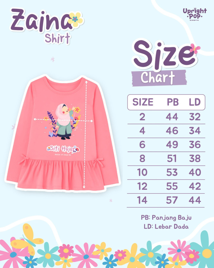 PO ZAINA SHIRT BY UPRIGHT POP