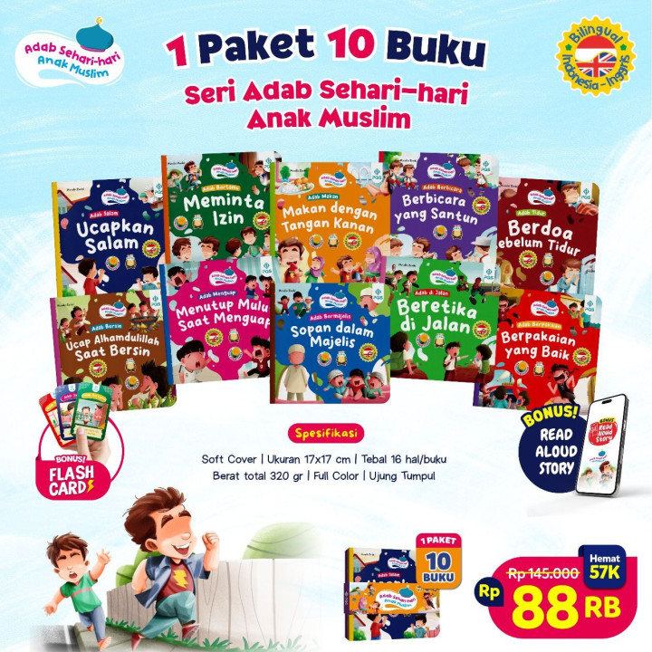 PO BUKU ADAB SEHARI HARI ANAK MUSLIM