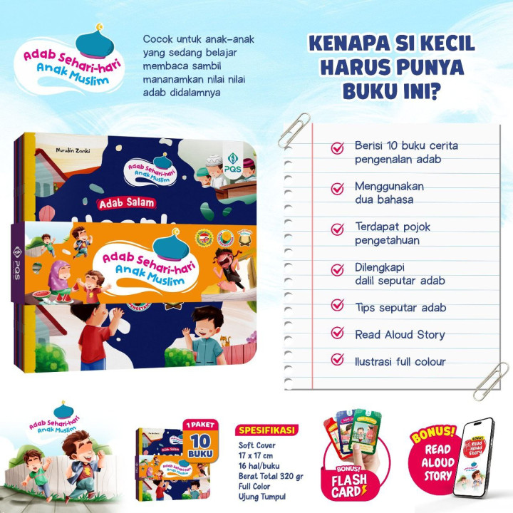 PO BUKU ADAB SEHARI HARI ANAK MUSLIM