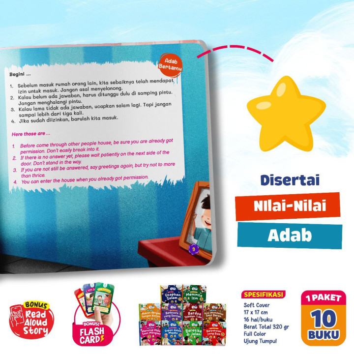 PO BUKU ADAB SEHARI HARI ANAK MUSLIM