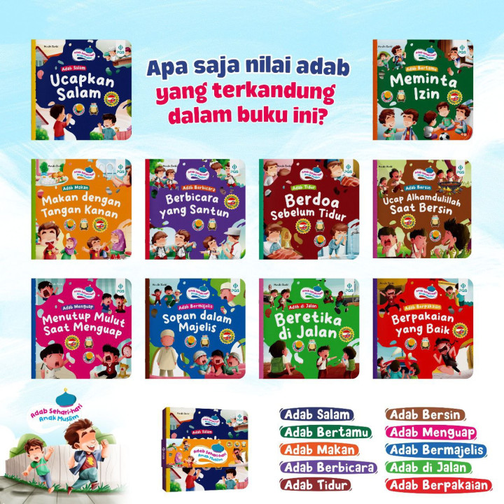 PO BUKU ADAB SEHARI HARI ANAK MUSLIM