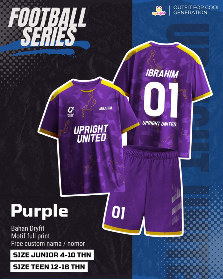 PO FOOTBALL SERIES BY UPRIGHT KIDS APPAREL