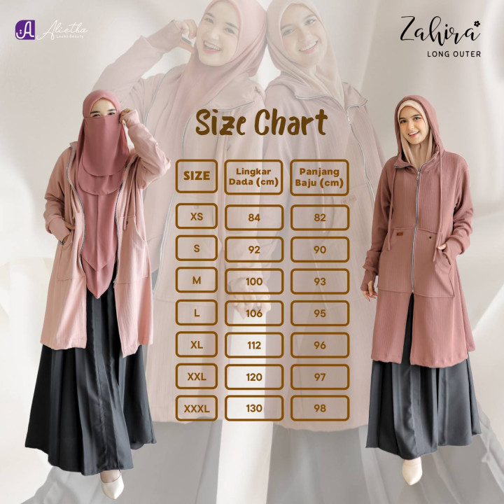 PO ZAHIRA LONG OUTER BY ALIETHA