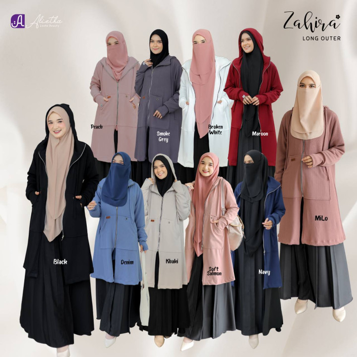 PO ZAHIRA LONG OUTER BY ALIETHA