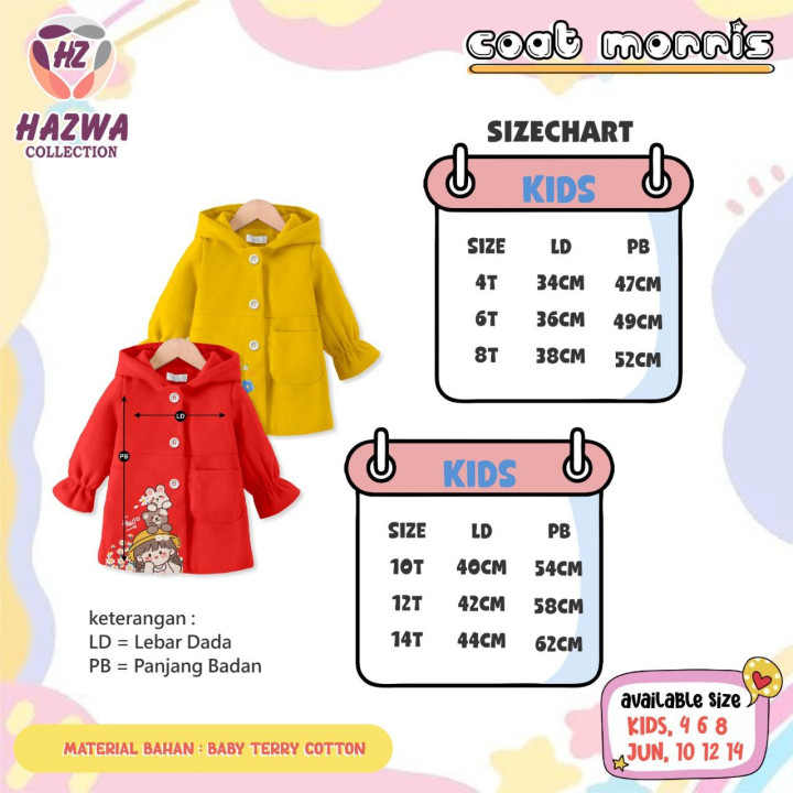 PO COAT MORRIS BY HAZWA