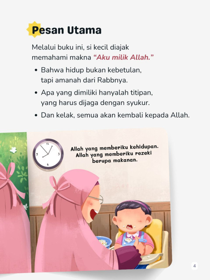 PO BOARDBOOK AKU MILIK ALLAH BY TASMIM KIDS