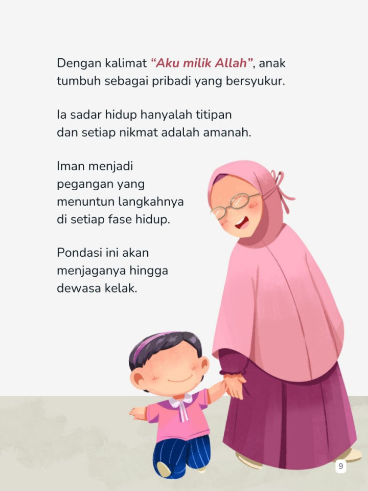 PO BOARDBOOK AKU MILIK ALLAH BY TASMIM KIDS