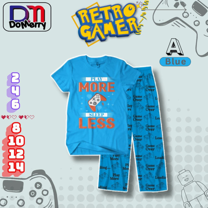 PO SET RETRO GAMER BY DOMERRY 