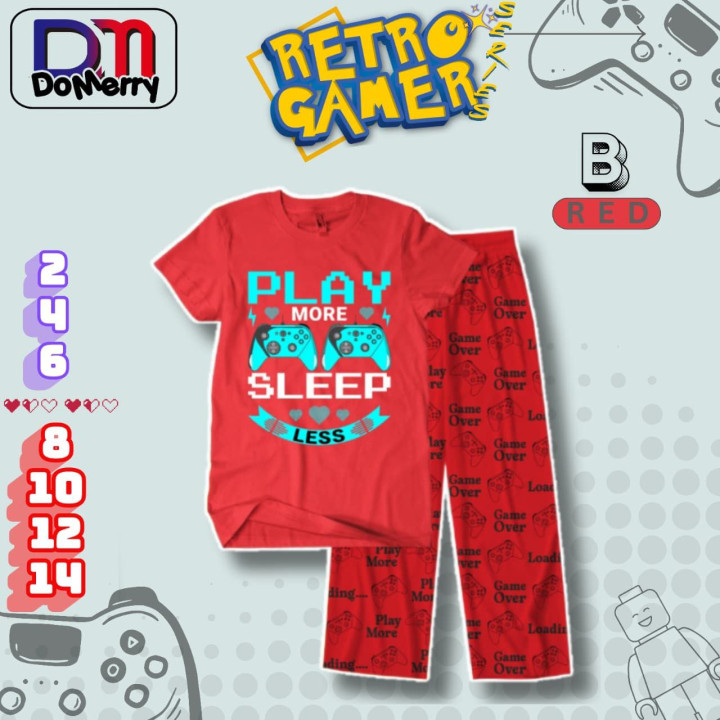 PO SET RETRO GAMER BY DOMERRY 