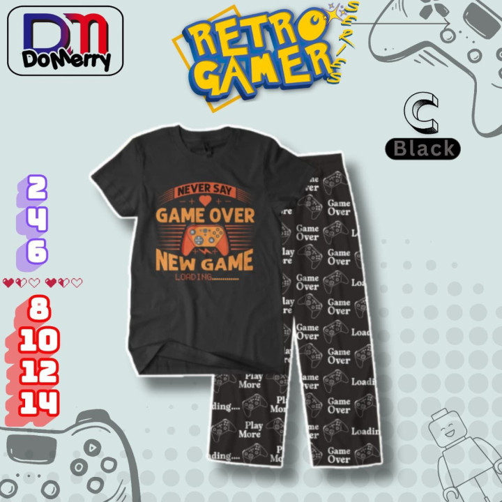 PO SET RETRO GAMER BY DOMERRY 