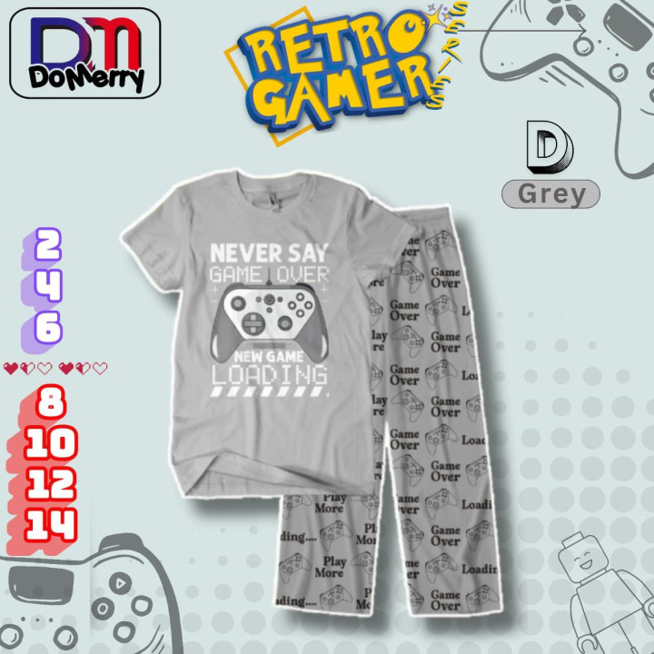 PO SET RETRO GAMER BY DOMERRY 