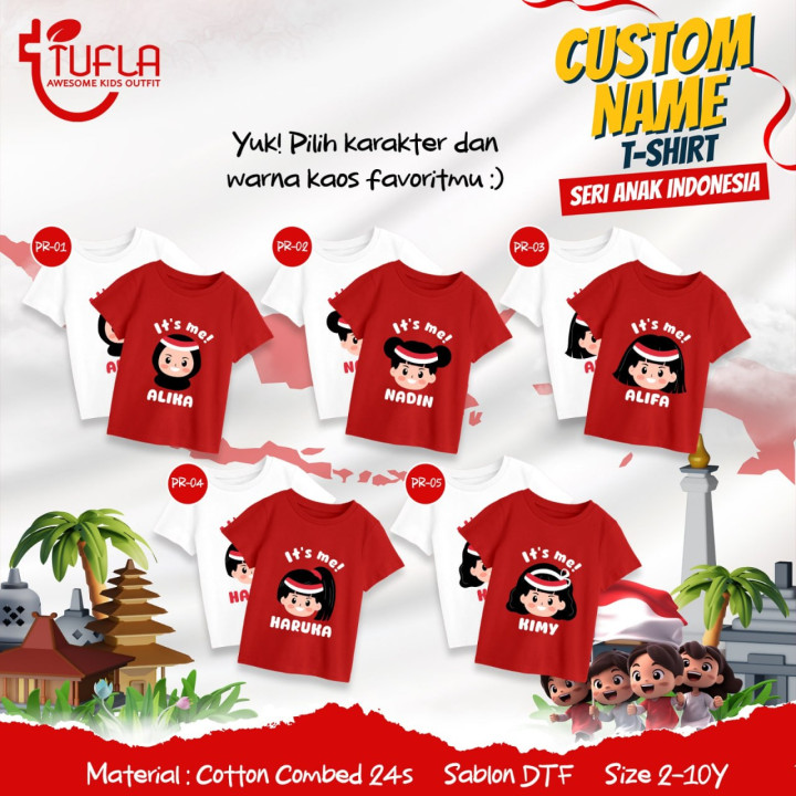SABLON KEMERDEKAAN SERI ANAK INDONESIA