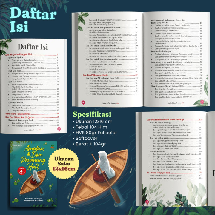 PO BUKU AMALAN & DOA PENENANG HATI BY ZIYAD