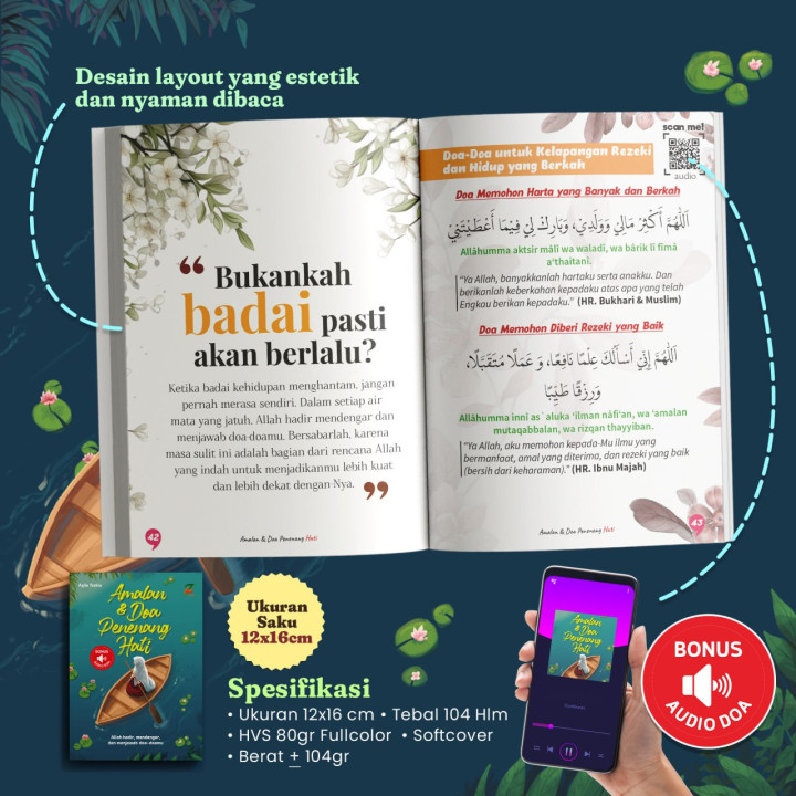 PO BUKU AMALAN & DOA PENENANG HATI BY ZIYAD