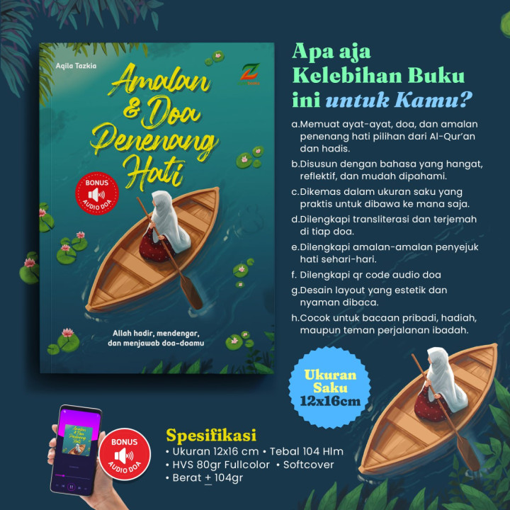 PO BUKU AMALAN & DOA PENENANG HATI BY ZIYAD