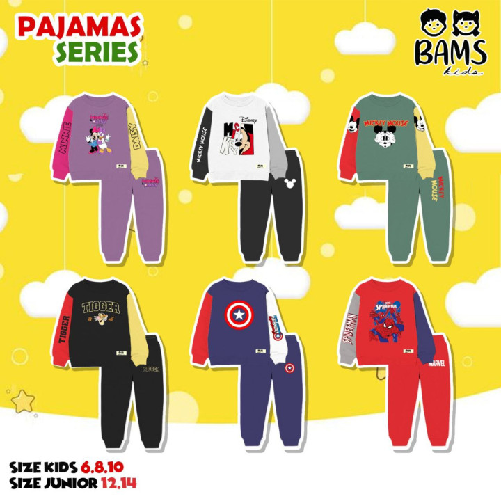 PO PAJAMAS SERIES BY BAMSKIDS