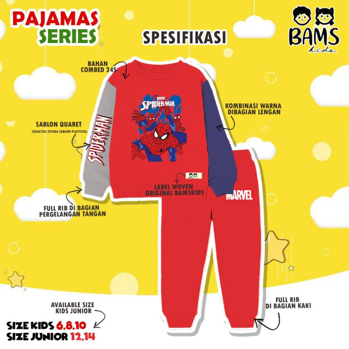 PO PAJAMAS SERIES BY BAMSKIDS