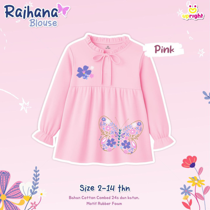 PO RAIHANA BLOUSE BY UPRIGHT
