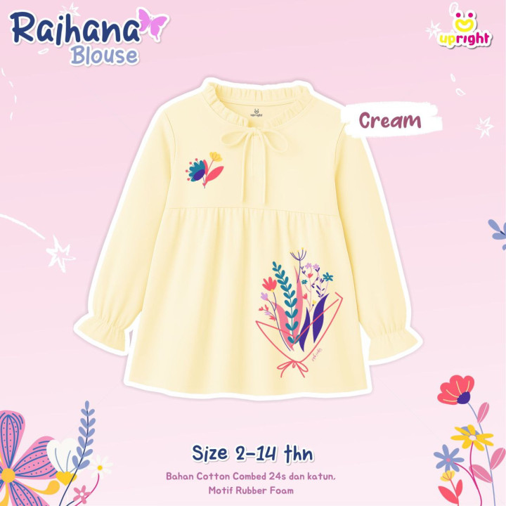 PO RAIHANA BLOUSE BY UPRIGHT
