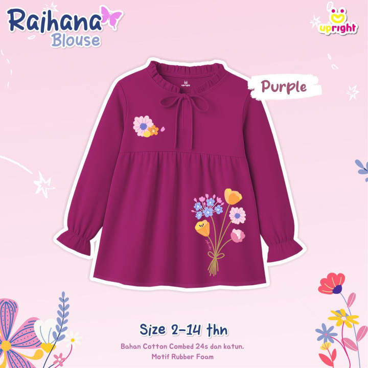 PO RAIHANA BLOUSE BY UPRIGHT