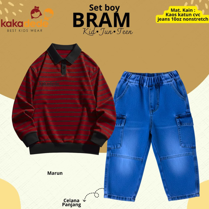 PO SET BOY BRAM BY KAKADEDE