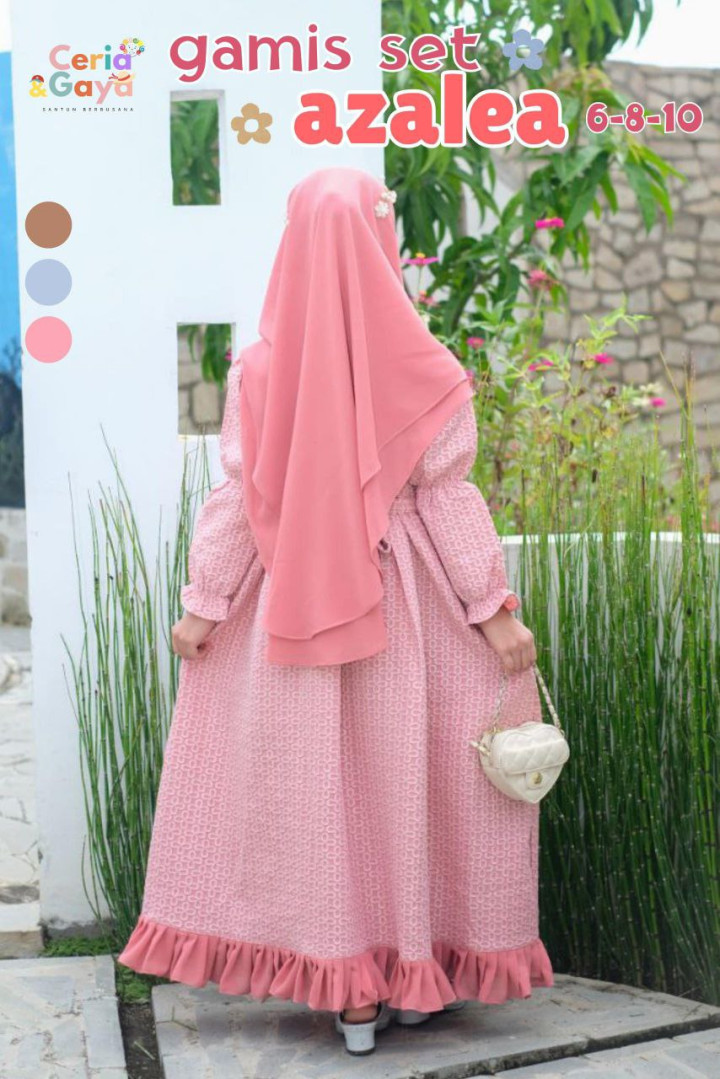 PO GAMIS SET AZALEA BY CERIA GAYA