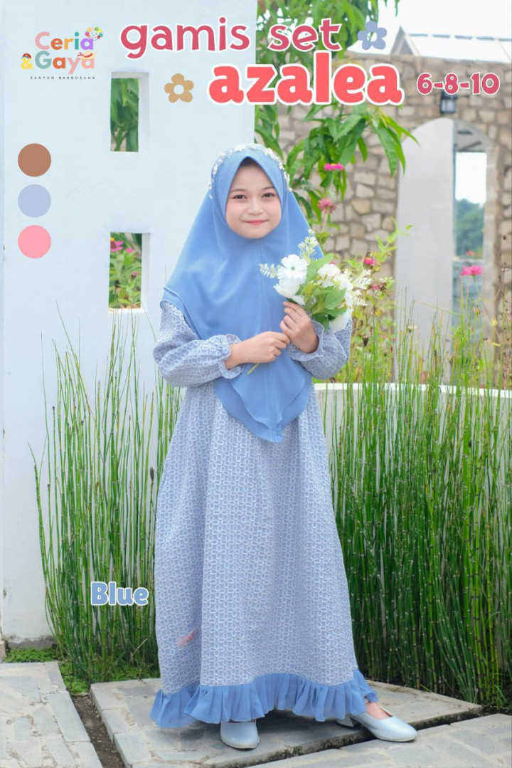 PO GAMIS SET AZALEA BY CERIA GAYA
