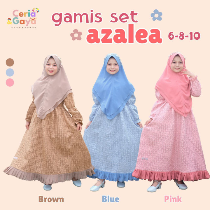 PO GAMIS SET AZALEA BY CERIA GAYA
