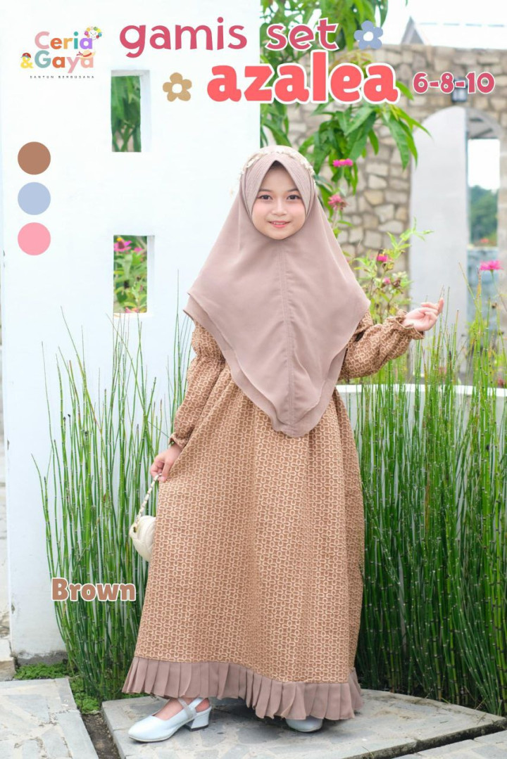 PO GAMIS SET AZALEA BY CERIA GAYA